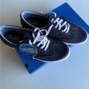 Keds Navy Sneakers with White Accents